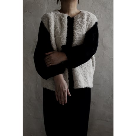 baby alpaca vest / evam eva