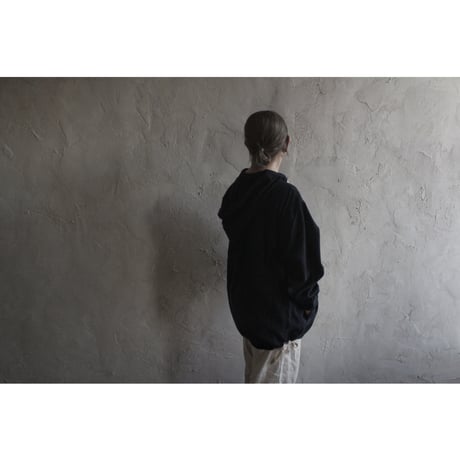 Brushed Cotton Flannel Biowash French Anorak Parka / 〼〼:masumasu