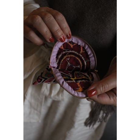 EMBROIDERY POUCH / WONDER FULL LIFE_COUNTERPOINT