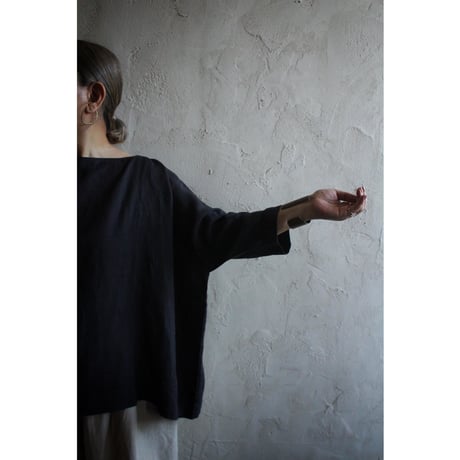 linen wide pullover / evam eva