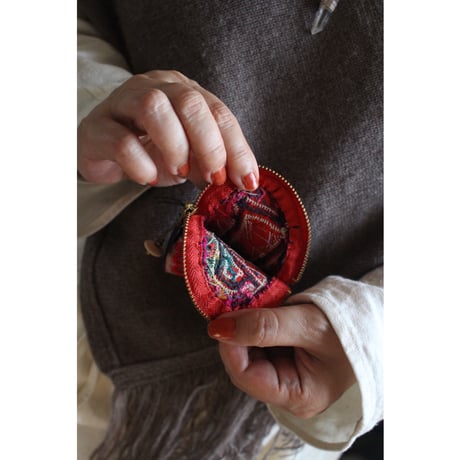 EMBROIDERY POUCH / WONDER FULL LIFE_COUNTERPOINT