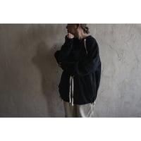 Brushed Cotton Flannel Biowash French Anorak Parka / 〼〼:masumasu