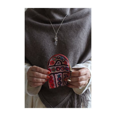 EMBROIDERY POUCH / WONDER FULL LIFE_COUNTERPOINT