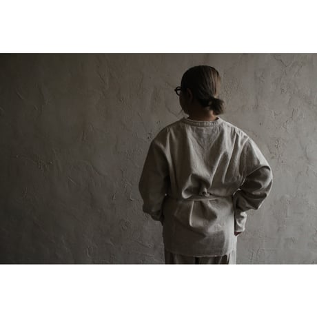 亜麻苧麻絹シャツ / MITTAN