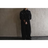 Vintage Washed Corduroy Euromilitary Jumpsuit / 〼〼:masumasu
