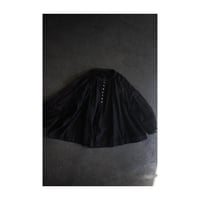 ANTIQUE JACOUARD CHURCH SMOCK BLOUSE / GAUZE#