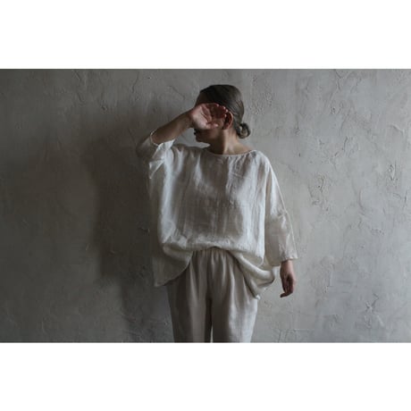 linen ramie pullover / evam eva