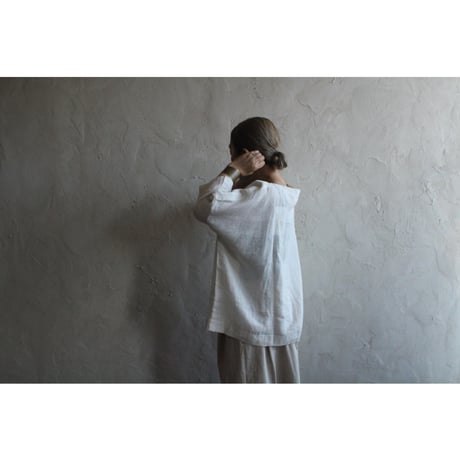 linen wide pullover / evam eva