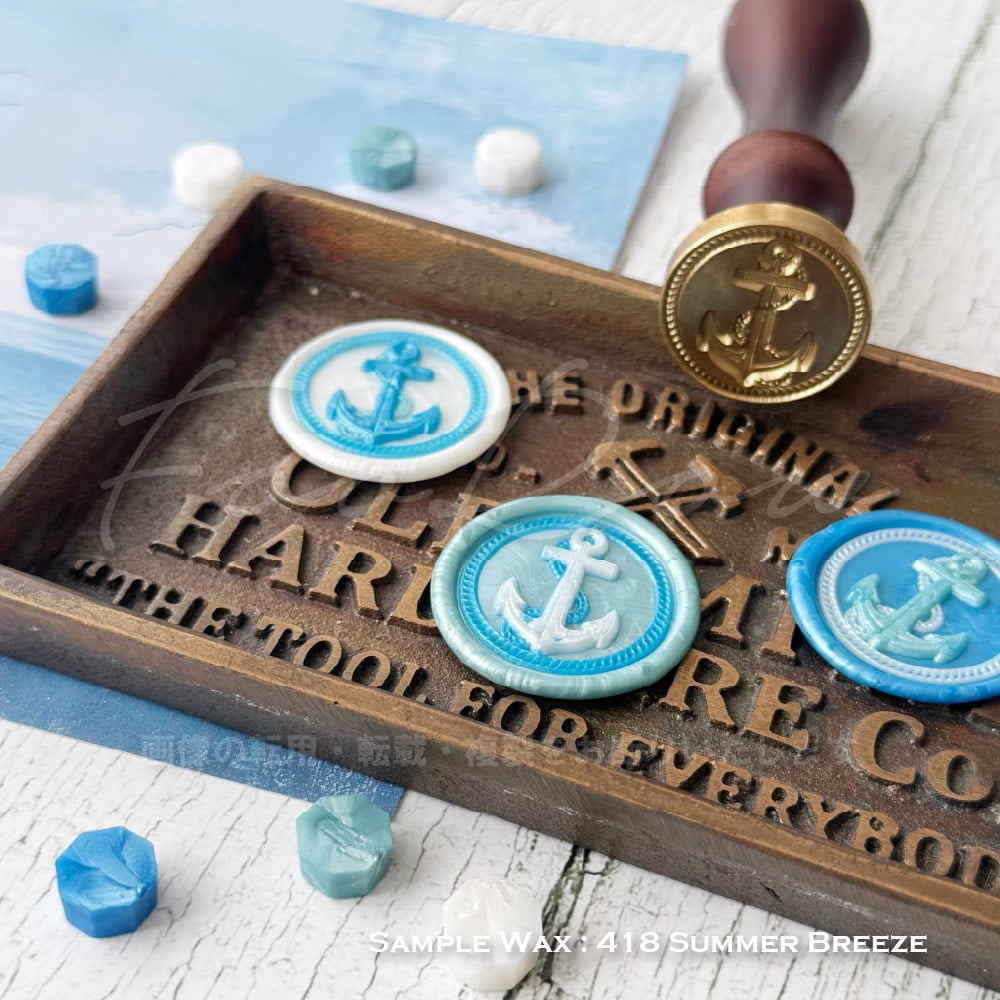 跡部 シーリングスタンプ STAMP】563：THE ANCHOR【スタンプヘッド】 | シーリングワックス専門