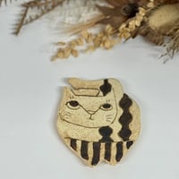 猫型豆皿　sa008029