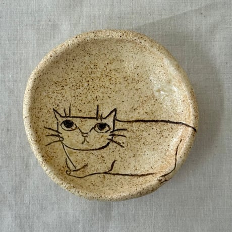 猫豆皿　sa001639