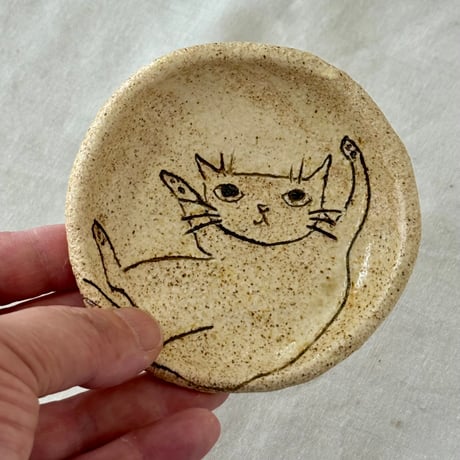 猫豆皿　sa001640