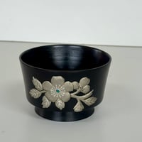 16高台付き小鉢　野薔薇