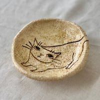 猫豆皿　sa001641