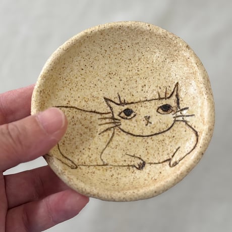 猫豆皿　sa001643