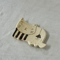 猫型豆皿　sa001609