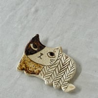 猫型豆皿　sa001612