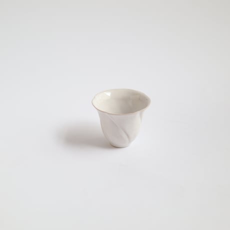 田中直純　ねじり輪花茶杯
