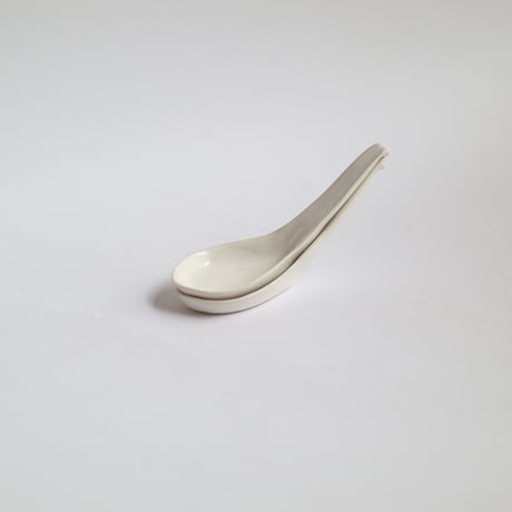 田中直純　白釉れんげ