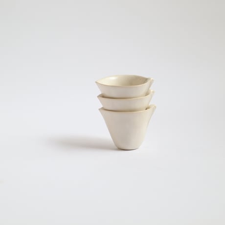 田中直純　茶杯　leaf （細）