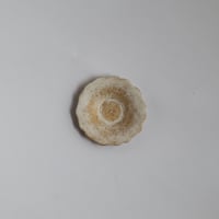田中直純　輪花茶托