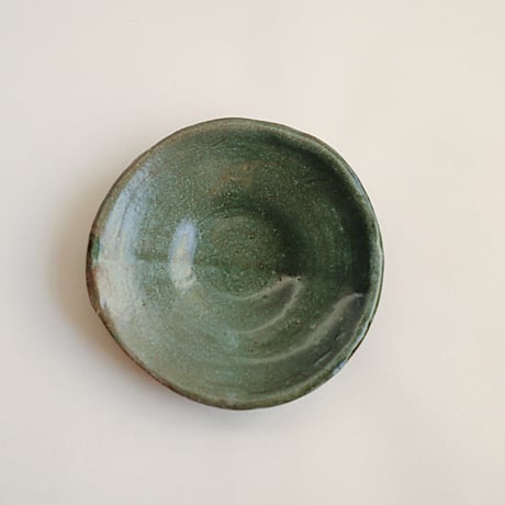 金憲鎬　緑釉皿