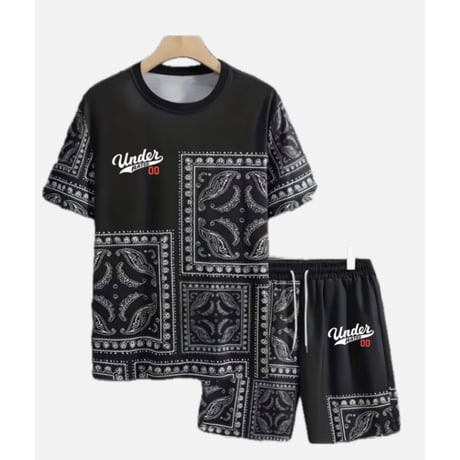 UNDERRATED 26 PAISLEY MESH SUIT  (セットアップ)