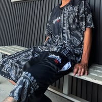 UNDERRATED 26 PAISLEY MESH SUIT  (セットアップ)