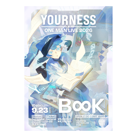 YOURNESS/「B∞K」ポスター