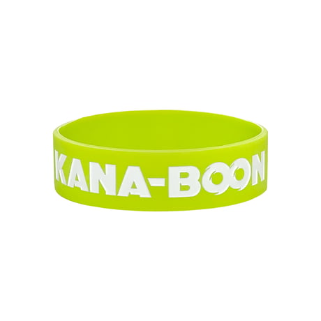 KANA-BOON / KANA-BOON ロゴ ラバーバンド ＜ライトグリーン＞