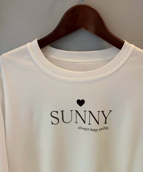サニーロゴTシャツ・全3色(￥7,590)