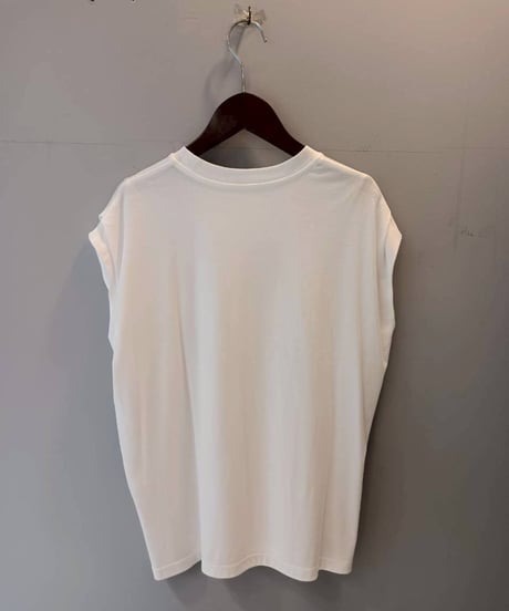 タックフレンチスリーブロゴTシャツ・全3色(￥7,590)