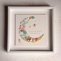 Sea Moon ― 星砂と海の月 ―｜18cm角フレーム