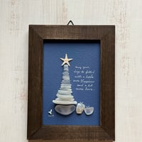 クリスマスツリー｜ホワイトA｜ミニフレーム