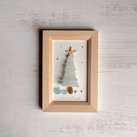 クリスマスツリー｜ホワイト｜ミニミニフレーム