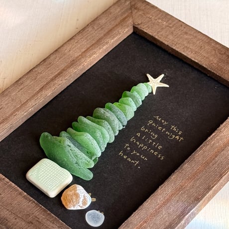 ミニフレーム　クリスマスツリーB