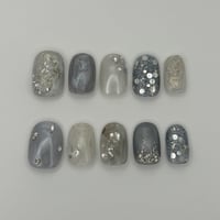 【#21】water drop nail / nanaka