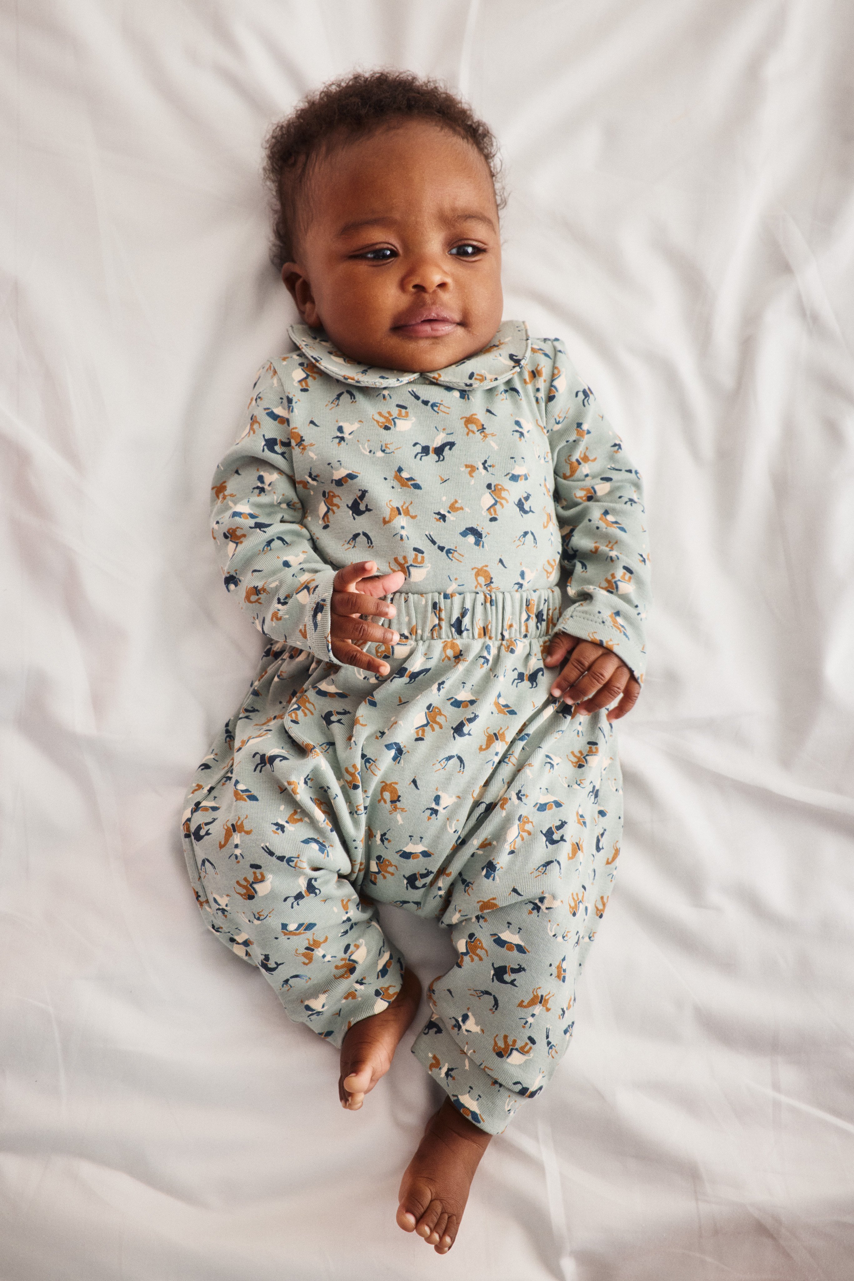 み*ま様 Misha&Puff Baby Petit Collar Onesie ☆ Misha&Puff / Baby Petit Collar Onesie - Onsen