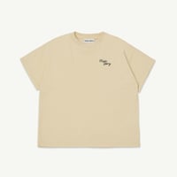 main story / Band Tee - Chocolate Melange Strip
