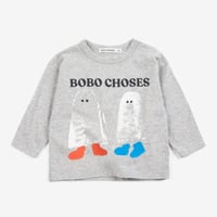 ☆ BOBO CHOSES / Booty Ghosts T-shirt (B226AB046) 12m 18m 24m