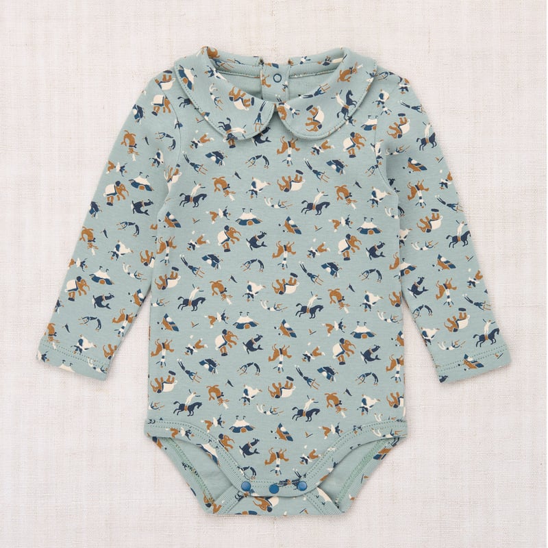 ☆ Misha&Puff / Baby Petit Collar Onesie - Onsen