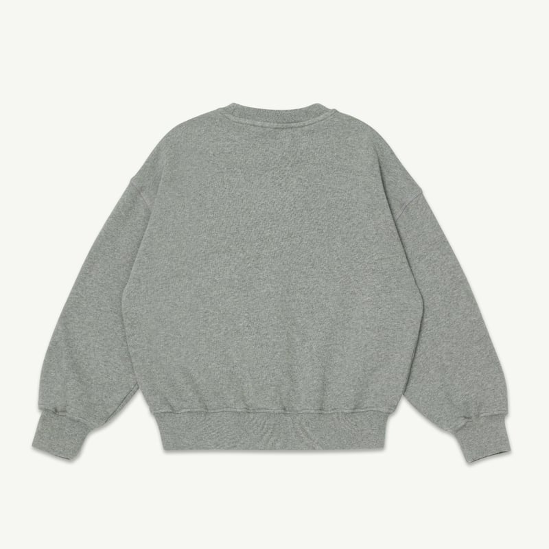 ☆ main story / Crew Sweatshirt - Grey Melange |