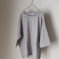 HEAVENLY / Organic Cotton 7/S T-Shirt  Gray