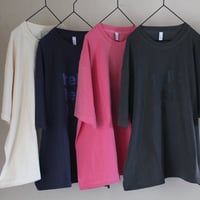 FILUM / USコットンピグメント ドローコード プリントT