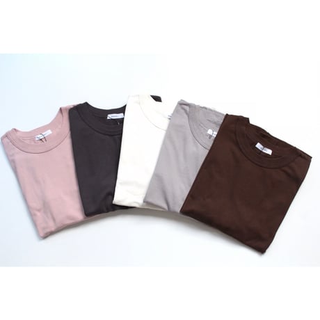 HEAVENLY / Organic Cotton 7/S T-Shirt Pink