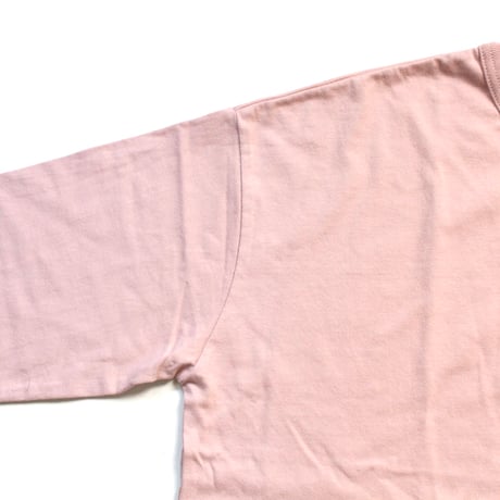 HEAVENLY / Organic Cotton 7/S T-Shirt Pink
