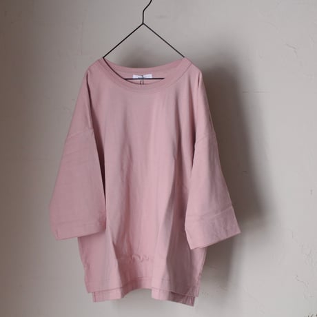 HEAVENLY / Organic Cotton 7/S T-Shirt Pink