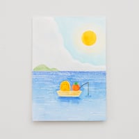 玉川ノン「二人で過ごす海(昼)」
