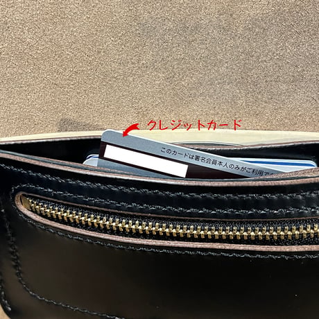 クロムエクセル長財布 Long Wallet(Chromexcel/black/Horween)Lot#389