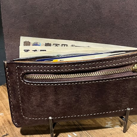 New!デザイン プエブロ長財布 Long Wallet(Castagno/pueblo)Lot#437